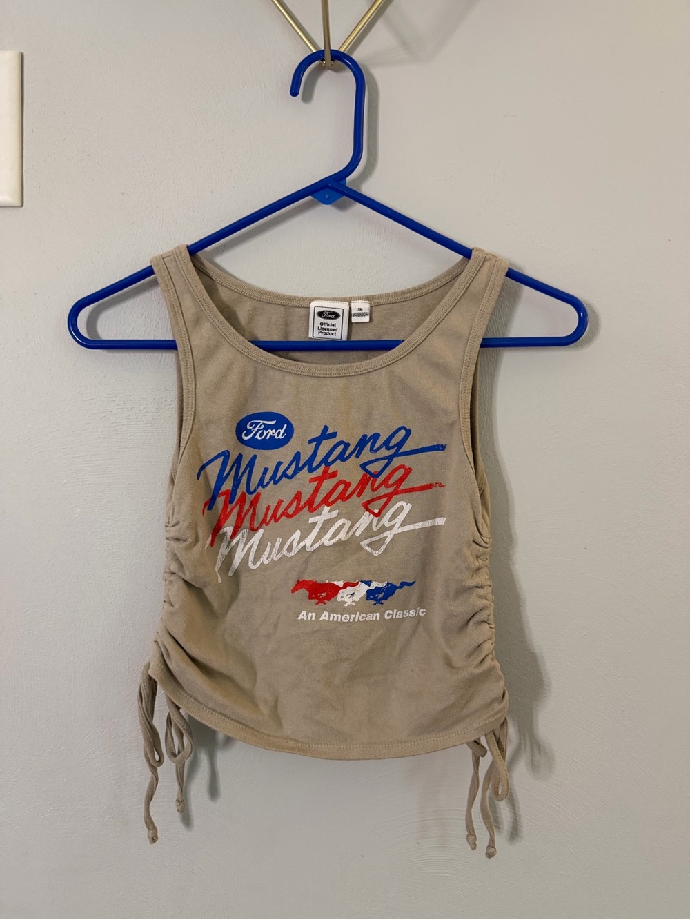 Ford Beige Tank Top